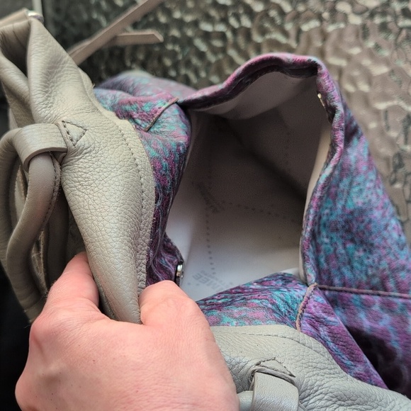 Aimee Kestenberg Beige and Purple Satchel - Picture 15 of 16